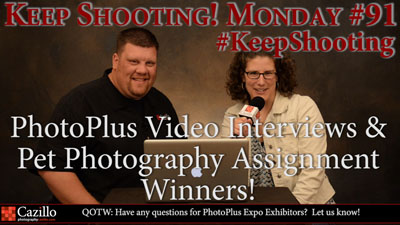 PhotoPlus Video Interviews & Pet Photography Assignment Winners