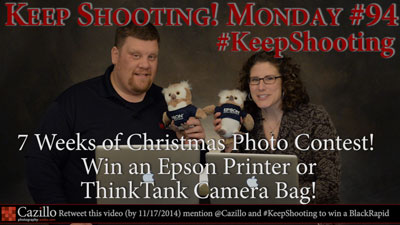 7 Weeks of Christmas Photo Contest - Win an Epson Printer!