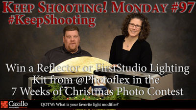 This Week Only Win a PhotoFlex Reflector or Lighting Kit!